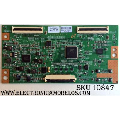 T-CON / SAMSUNG BN96-16448A / LJ94-15891H / S128CM4C4LV0.4 / SUSTITUTAS LJ94-15856G / 15891J / 15974F / 16584B / 16587C / BN95-00495A  / 496B / 497A / 497B / 498A / 498B / PANEL`S  LTJ400HF01-J / LSJ400HF01-S / J400HF01-08 / MODELOS UN40D6050TFXZA